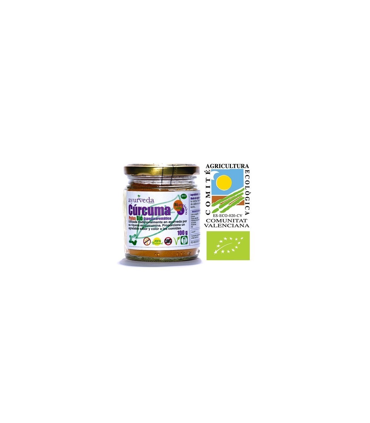 Curcuma BIO 100 GR. 