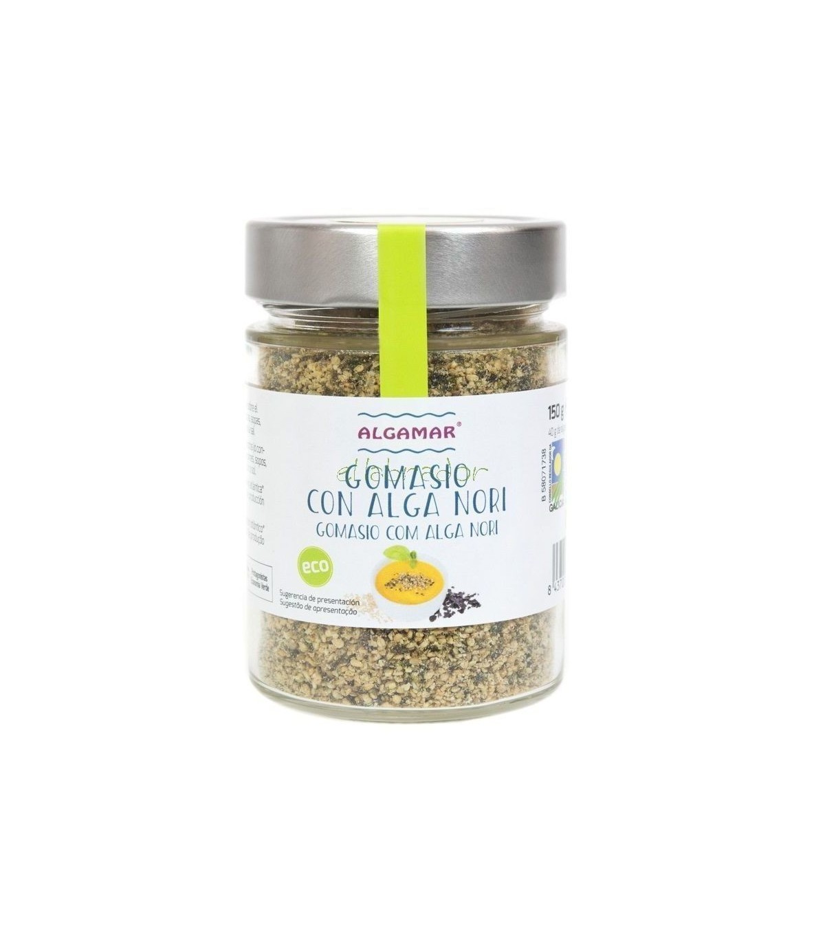 GOMASIO CON ALGA NORI 150 GR ECO