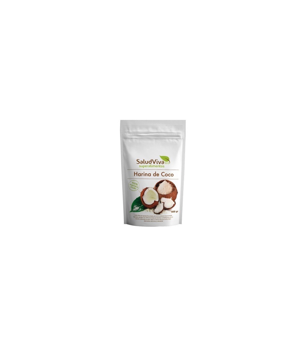  Harina Coco Bio 500 g sin gluten