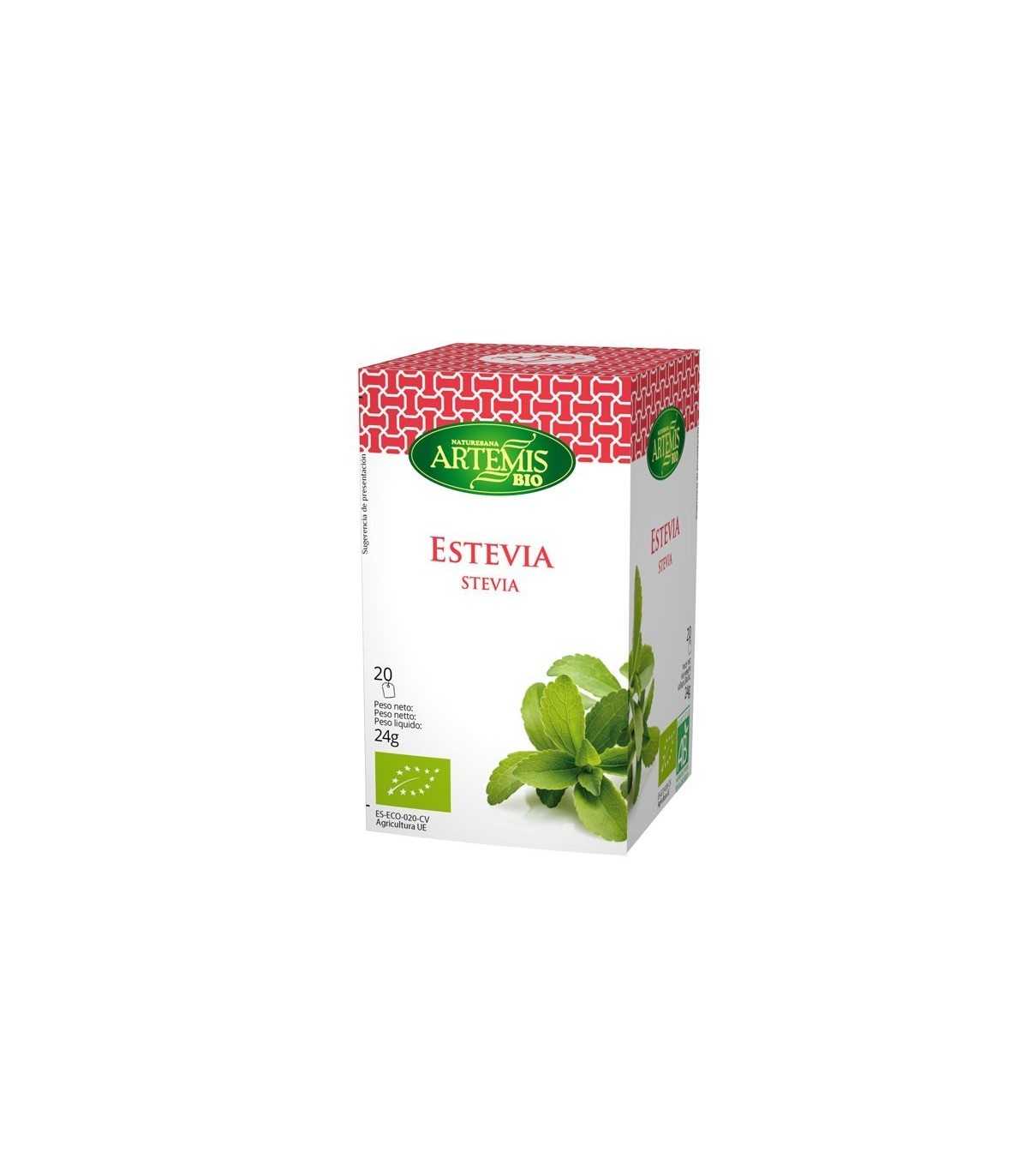 Estevia bio 20 filtros Artemis