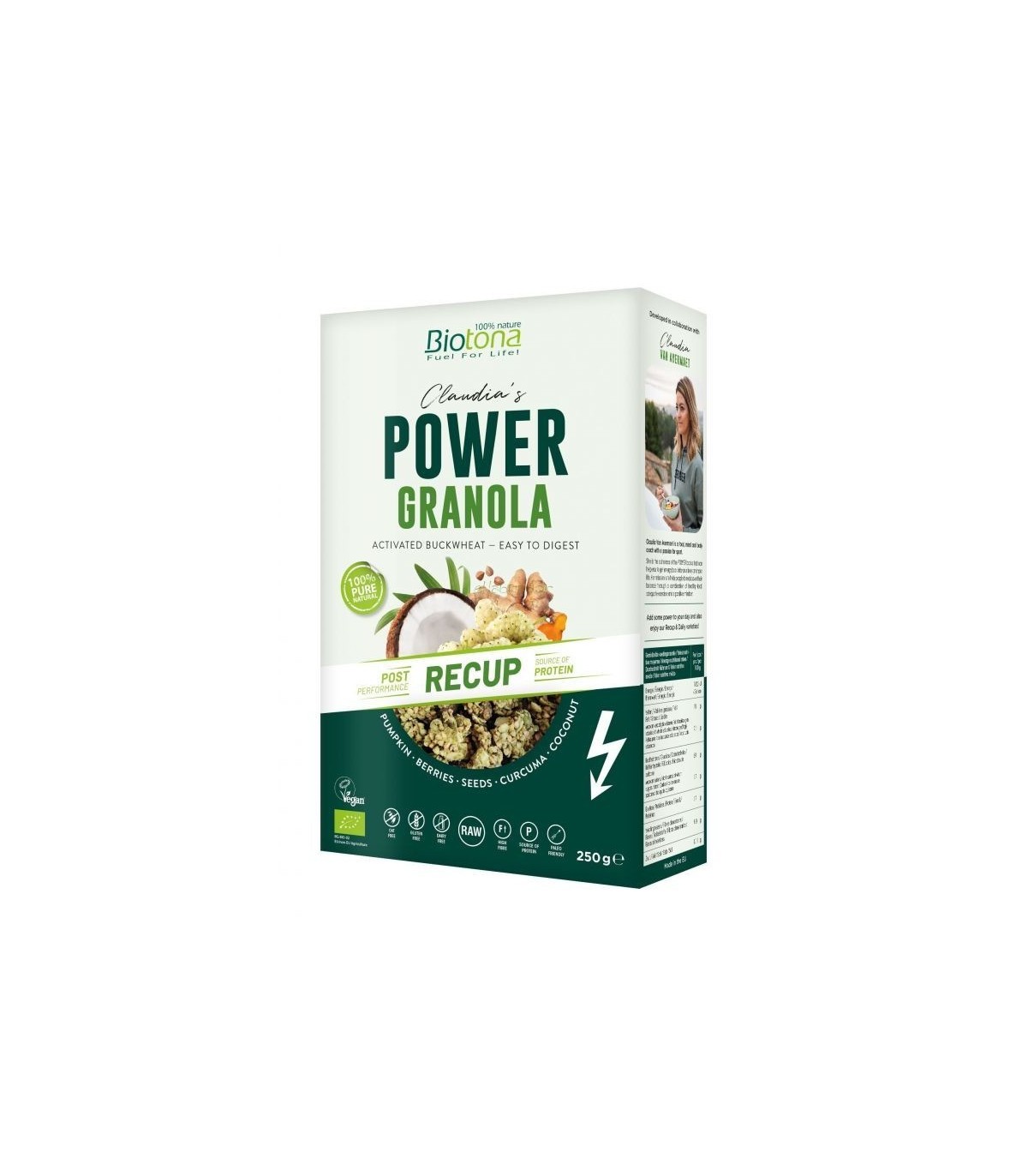 BIOTONA ACTIVE RECUP POWER GRANOLA 250 GR