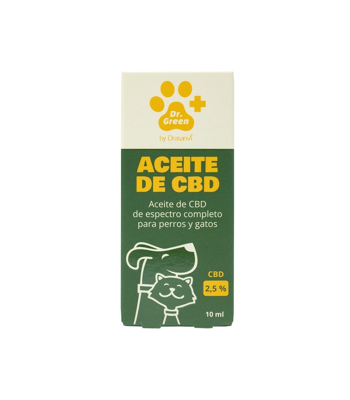 Aceite de CBD 2,5% PERROS y GATOS