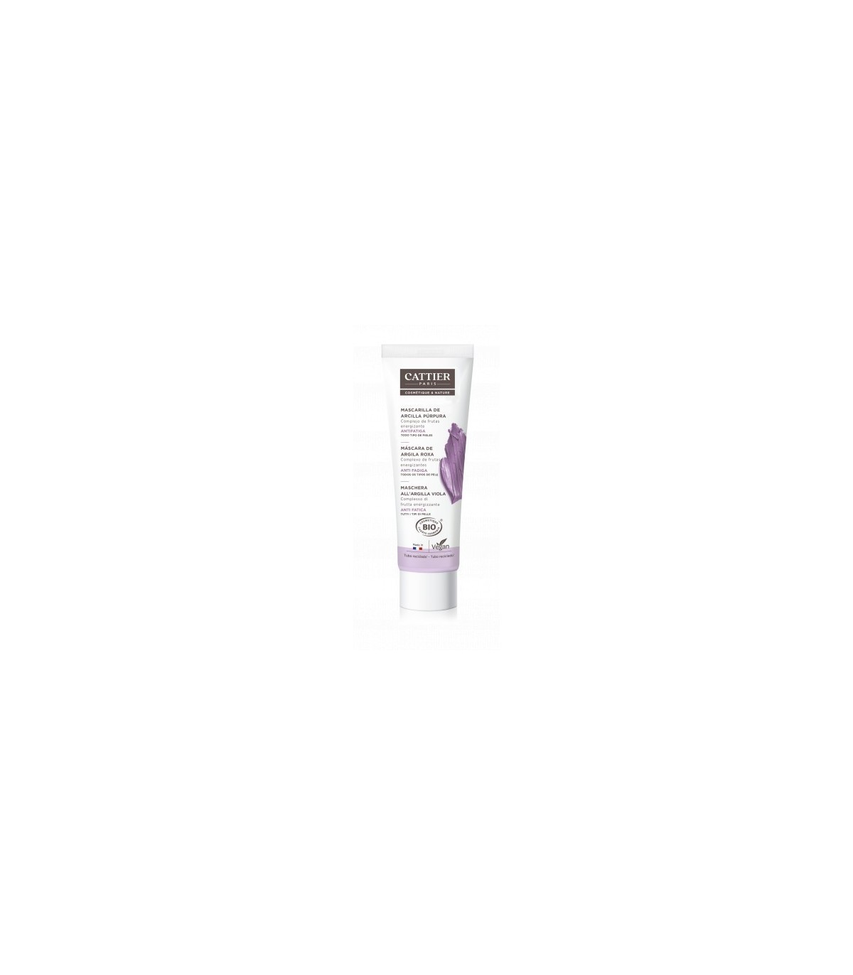 Mascarilla de arcilla purpura  100 ml