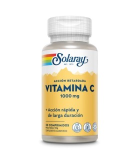 VITAMINA C 1000 mg  accion retardada comprimidos