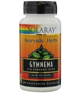 GYMNEMA 385 MG 60 CAP.SOLARAY