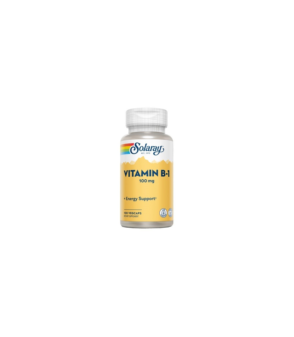 Vitamina B 1 100 mg - 100 capsulas vegetales