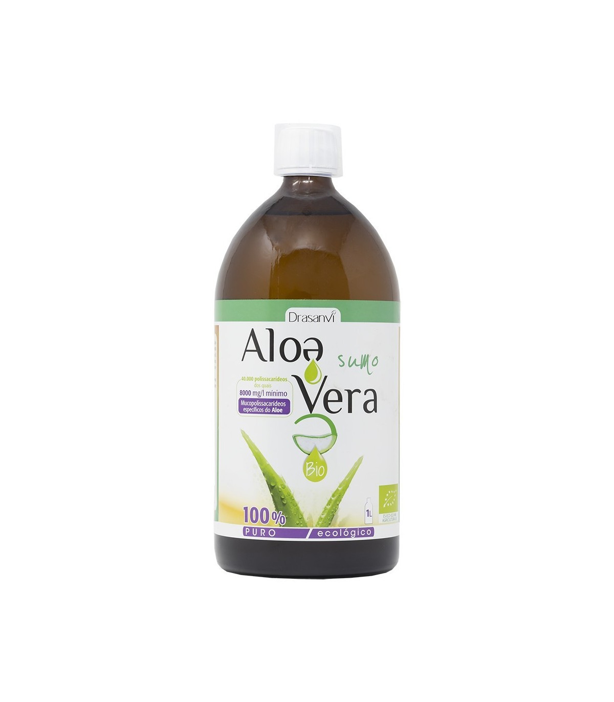 Jugo de Aloe Vera Bio 1 L Drasanvi