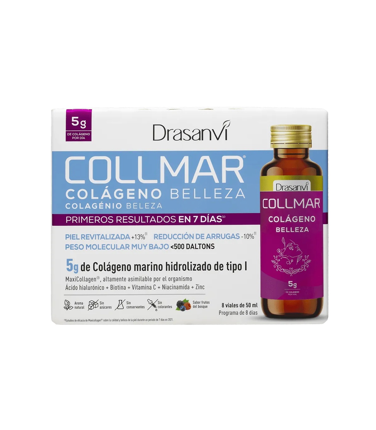 Collmar colágeno belleza - 50 ml x 8 viales