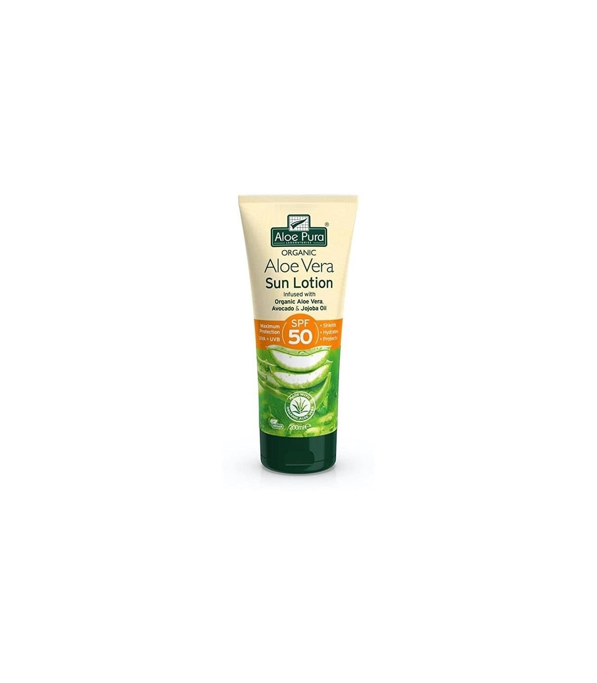 Gel de Aloe vera línea solar SPF 25 - 200 ml
