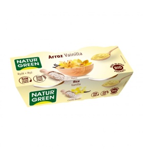 Postre  de arroz 2x125 g sin lactosa
