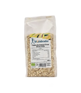 BIOLABRADOR COPOS DE AVENA FINOS SIN GLUTEN