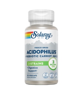 Acidophilus Vegan - 30 VegCaps. Sin leche. Apto para veganos
