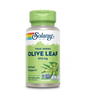 Olive leaf 410 mg-100 Vegcaps. Apto para veganos.
