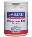 Manganeso - 4 mg (Como citrato)