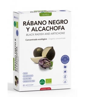 Bipôle RÁBANO NEGRO Y ALCACHOFA BIO - 20 ampollas