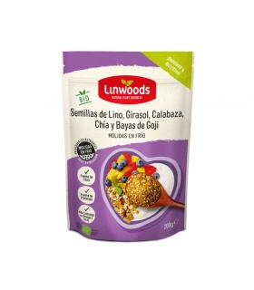 Semillas de lino, girasol y calabaza 200 gr