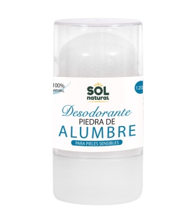 Desodorante piedra de alumbre - 120gr
