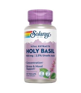 Holly Basil-60 VegCaps. Apto para veganos