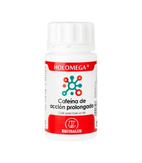 Holomega Cafeína de acción prolongada - 50 cápsulas
