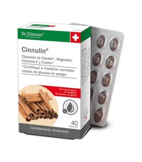 Dr. Dunner - Cinnulin Canela - 40 cápsulas