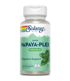 PAPAYA PLEX -90 COMPRIMIDOS MASTICABLES SABOR PIÑA