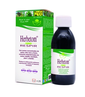Herbetom 2 Pulm Respir jarabe - 250ml