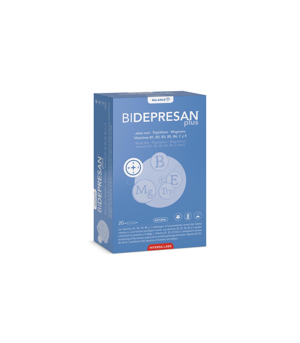 Balance - BIDEPRESAN PLUS - 20 ampollas