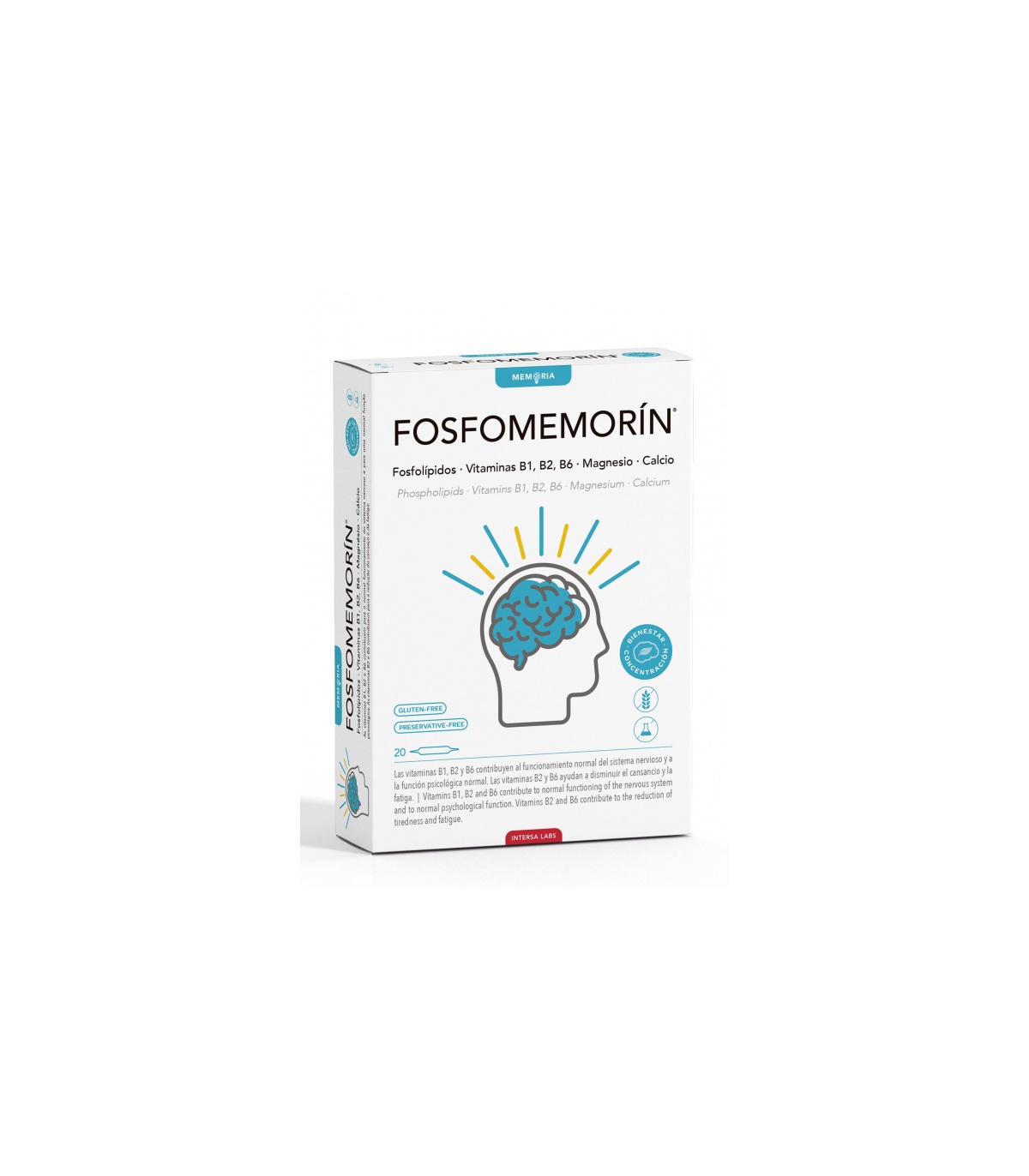 Memoria FOSFOMEMORÍN - 20 ampollas
