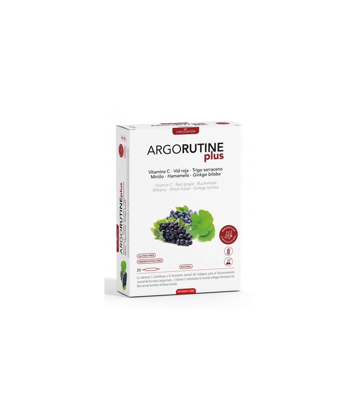Argorutina 20 ampollas circulacion