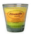 CANVELA - Vela en vaso de cristal de cera vegetal - CITRONELLA