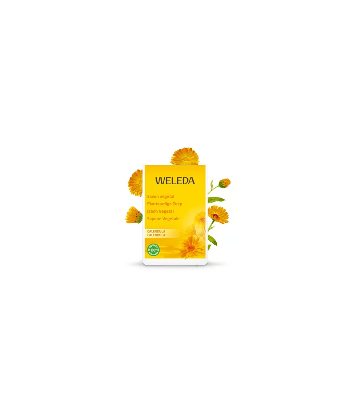 Jabón Vegetal de Caléndula - 100gr