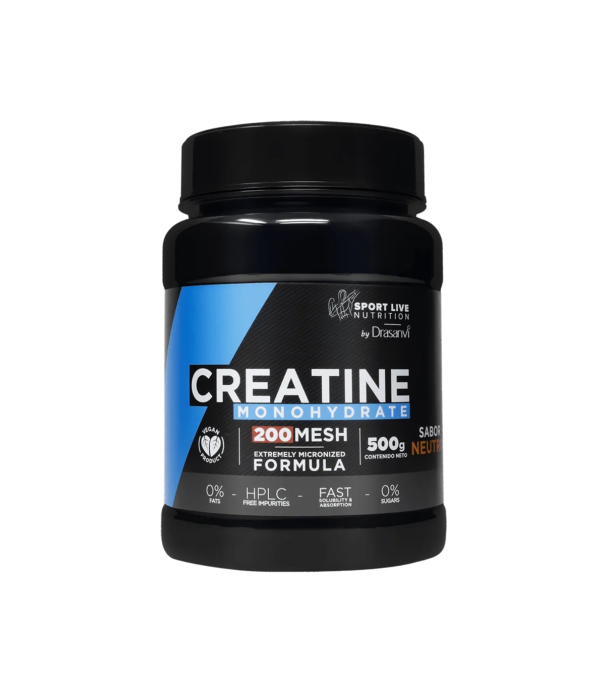 Creatina 200 MESH 500gr Sport Live - Drasanvi