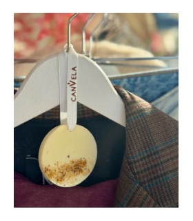 CANVELA - Ambientador Sólido Amaderado - Ambientador de armarios y cajones