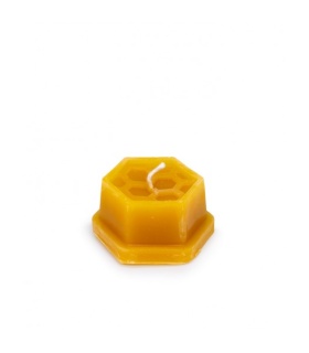 CANVELA - Vela Panal de cera abeja - 12uds