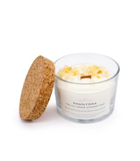 CANVELA - VELA VASO PERFUMADA - ESENCIA CÍTRICA - 30H