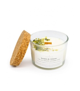 CANVELA - VELA VASO PERFUMADA - JAZMÍN DE ORIENTE - 30H