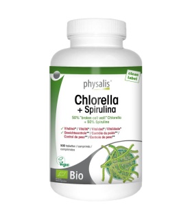 PHYSALIS - CHLORELLA+SPIRULINA - 500 COMP