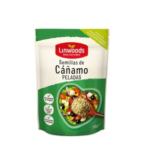 LINWOODS - SEMILLAS DE CÁÑAMO PELADAS BIO - 200GR