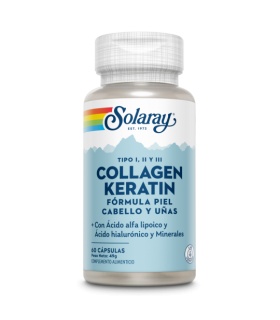Collagen Keratin-60 cápsulas