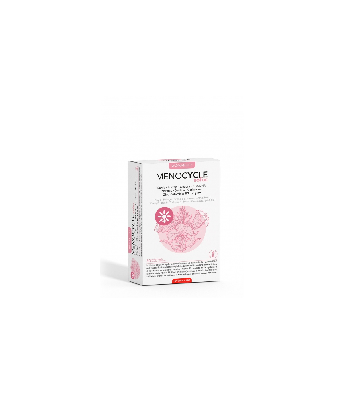 WomanLife - MENOCYCLE SOFOC - 30 perlas