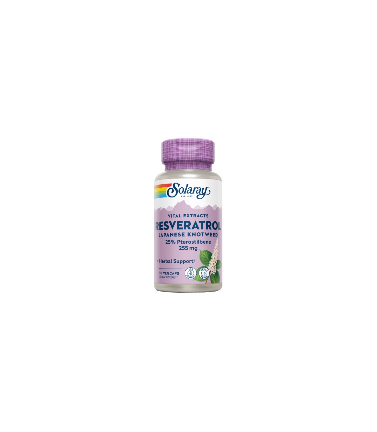 Super Resveratrol 250 mg- 30 VegCaps. Apto para veganos