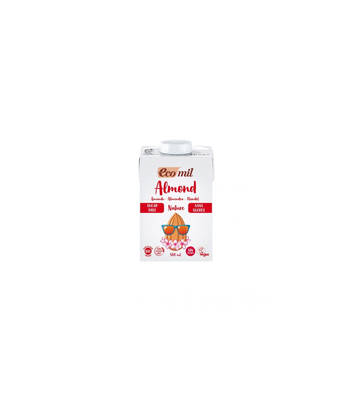 ECOMIL - BEBIDA DE ALMENDRA NATURE BIO - 500ML