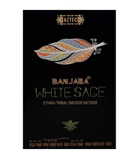 INCIENSO BANJARA WHITE SAGE AZTECA - 15GR