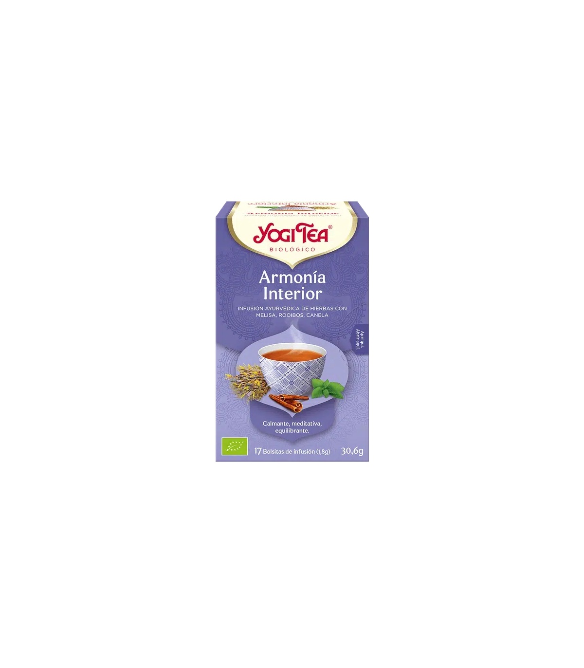 Yogi tea - selección de té en filtro orgánico - 17 bolsitas