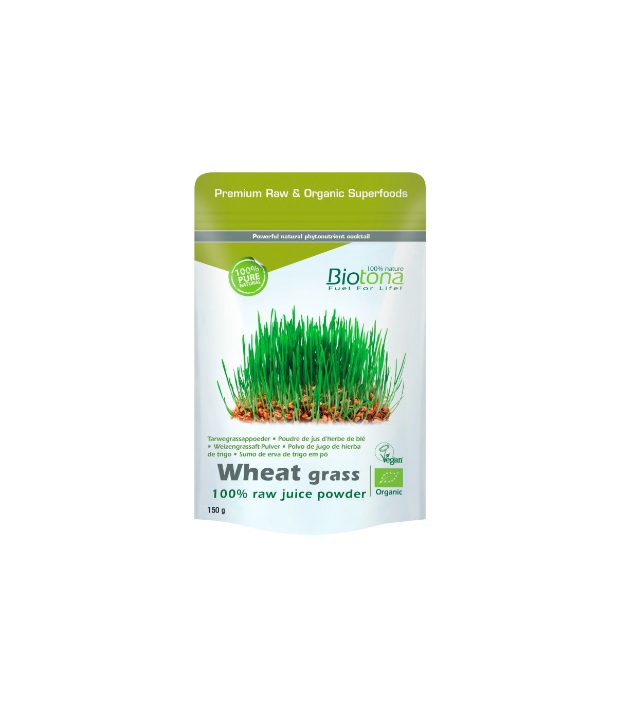Hierba de trigo bio biotona