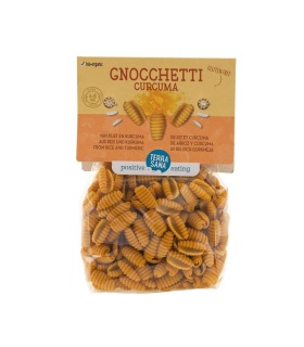 PASTA GNOCCHETTI CÚRCUMA - DE ARROZ Y CÚRCUMA, GLUTENFREE - 250GR