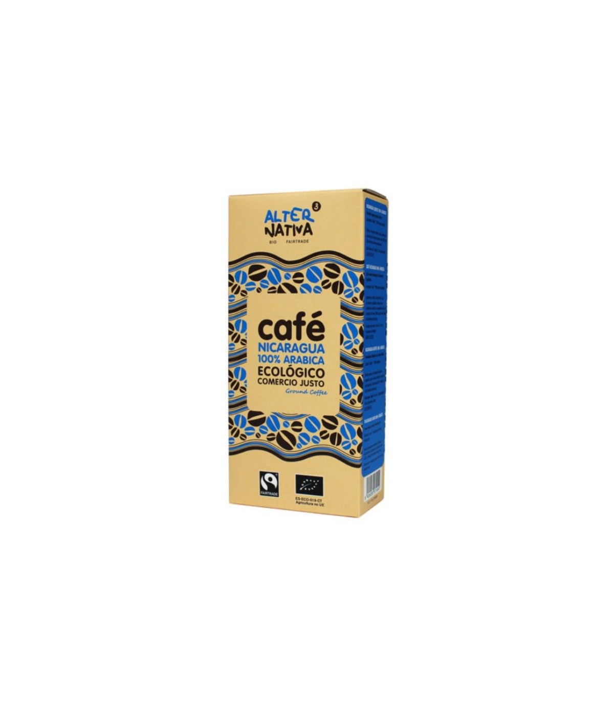 CAFÉ NICARAGUA MOLIDO BIO FT - 250GR