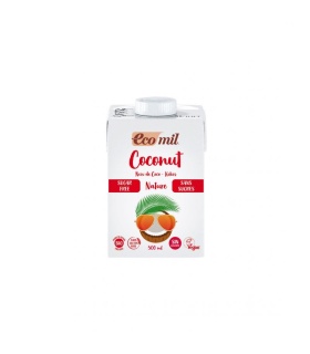ECOMIL - BEBIDA DE COCO SIN AZÚCARES BIO - 500ML