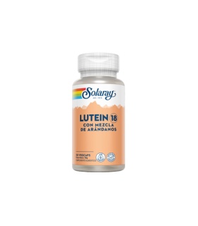 Lutein Eyes 18 mg- 30 VegCaps. Apto para veganos.