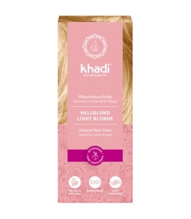 HENNA 100%  BIO KHADI - Rubio claro - 100gr